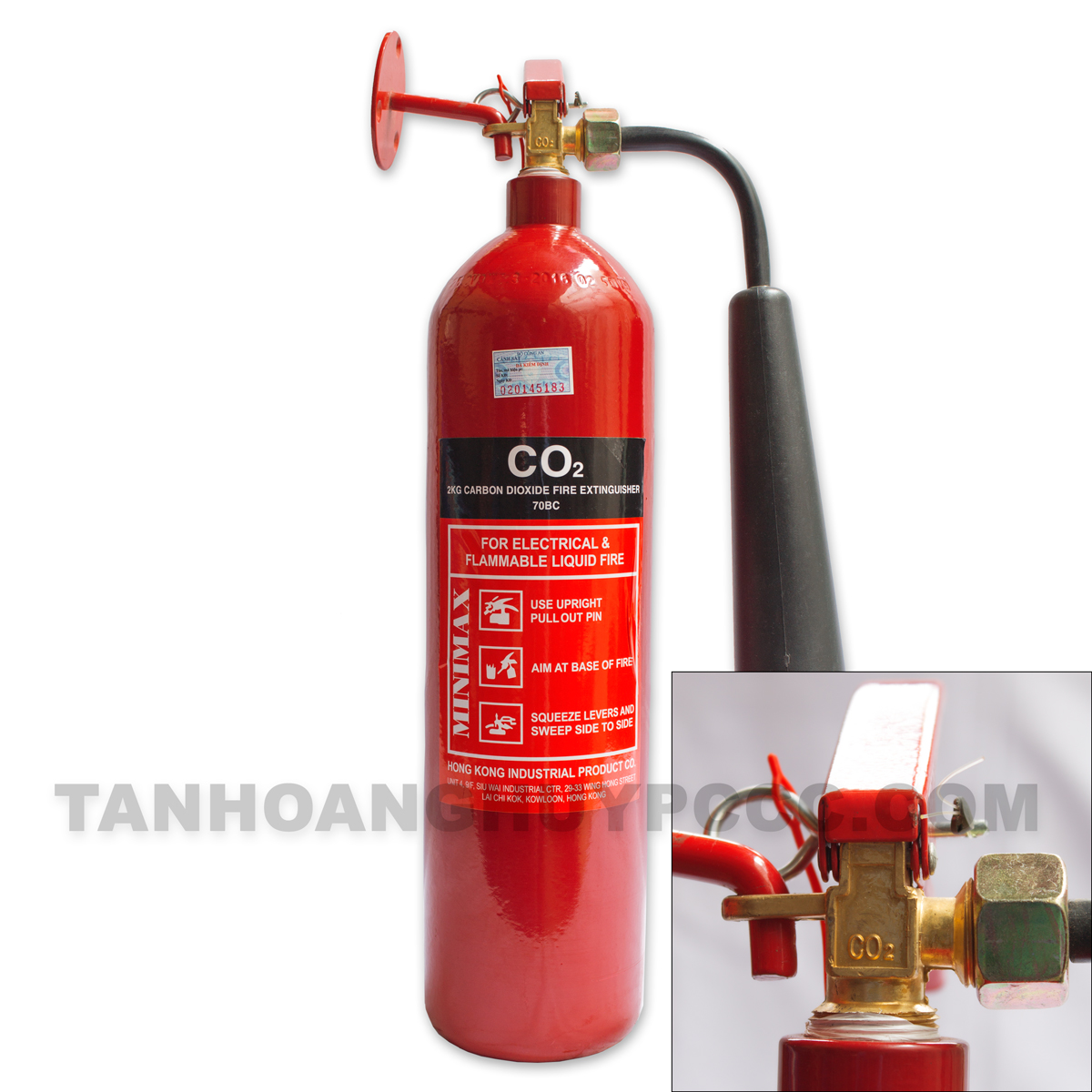 CO2 3 kg Fire Extinguisher