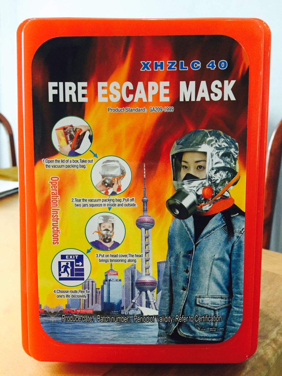 Fire escape mask